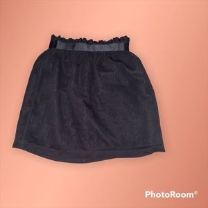Black skirt
